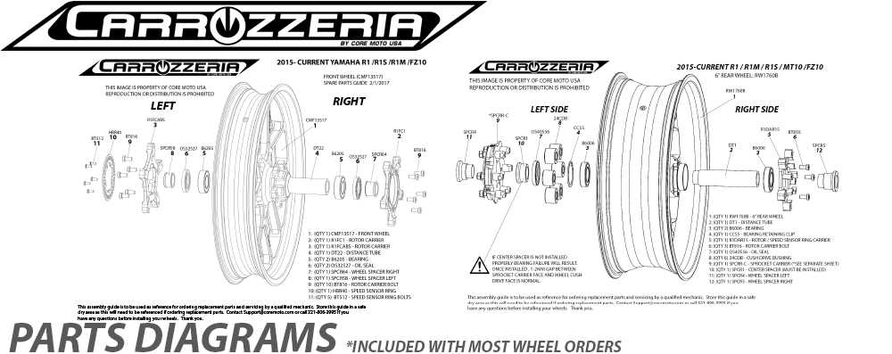 car wheel parts diagram