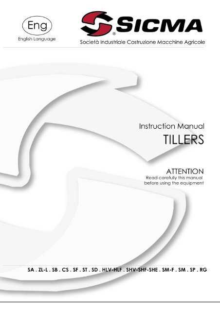 caroni tiller parts diagram