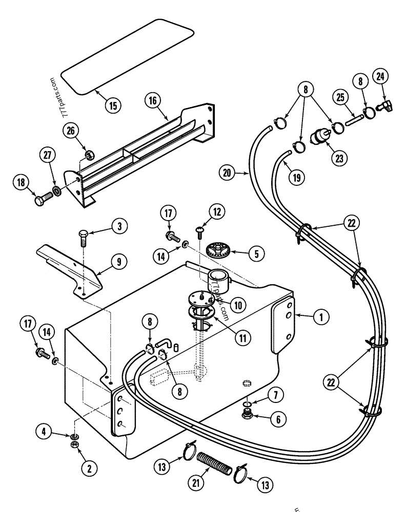 case 580 super m parts diagram