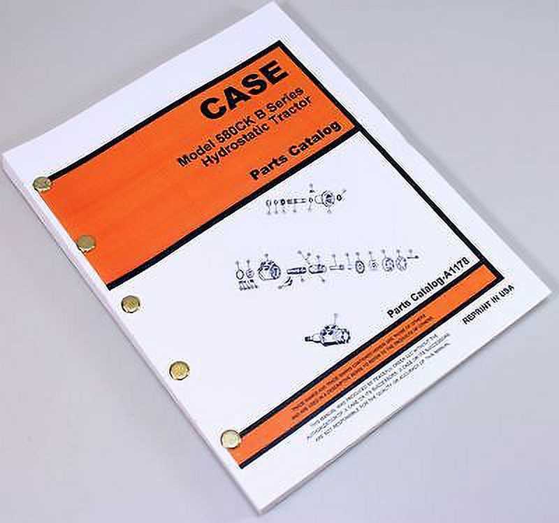 case 580ck parts diagram