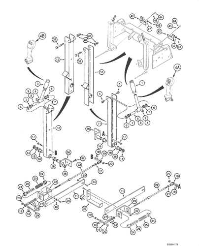 case skid steer parts diagram