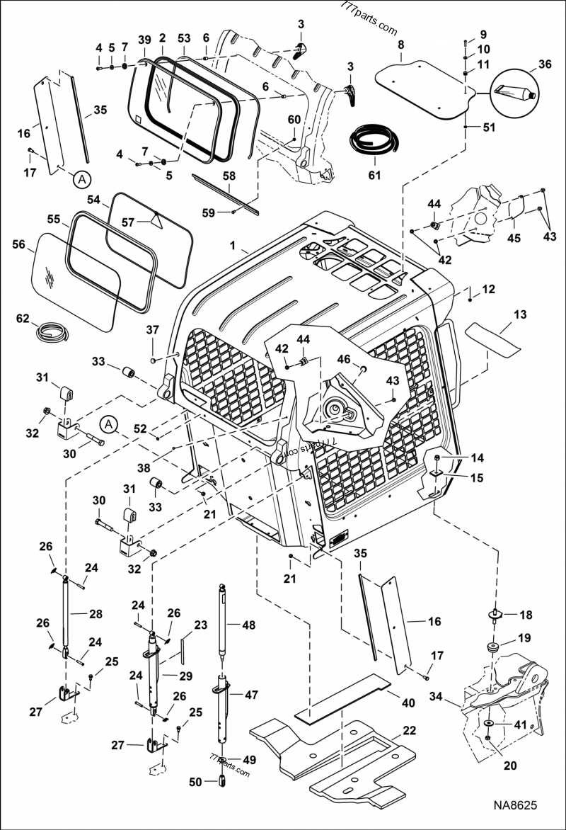 cat 259d parts diagram