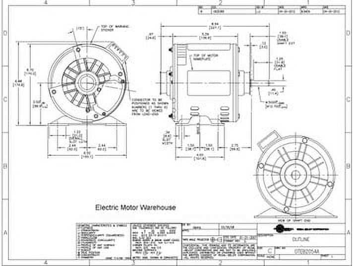 century motor parts diagram