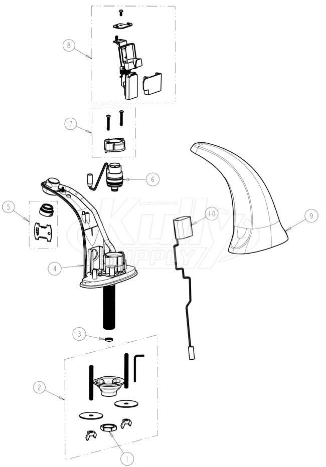 chicago faucet parts diagram