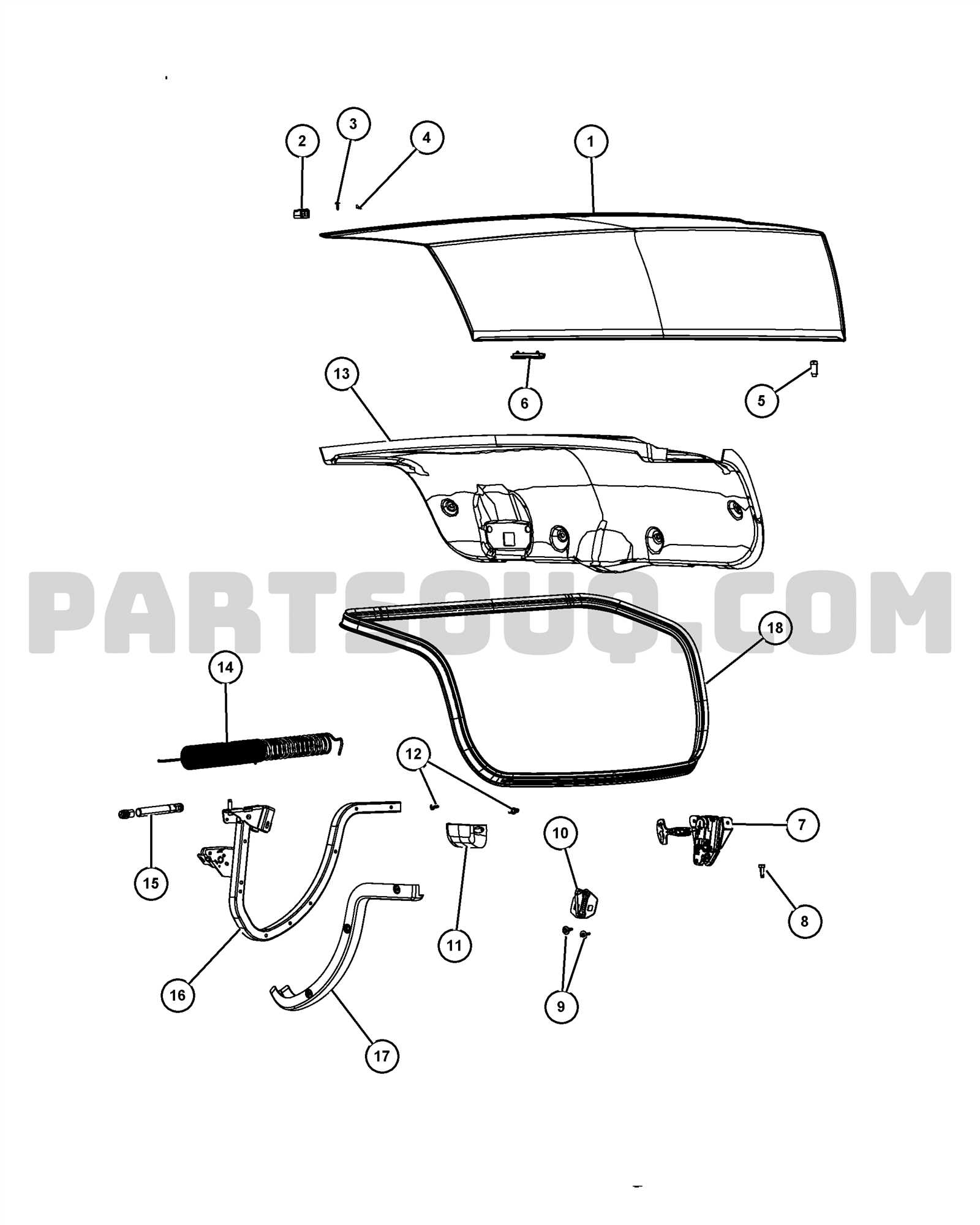 chrysler 300 parts diagram