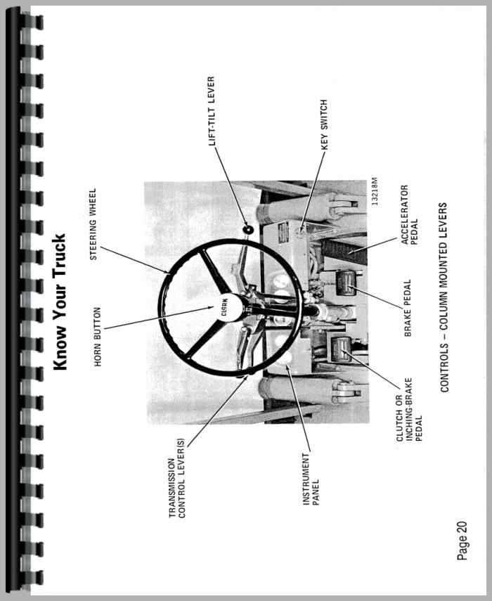 clark c500 forklift parts diagram