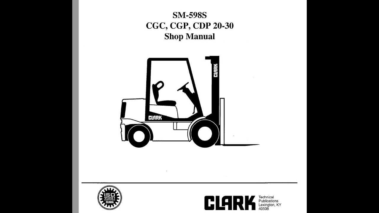 clark forklift parts diagram