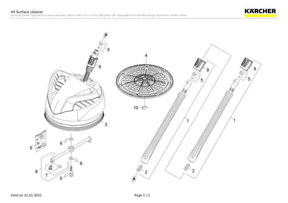 clean force 1800 parts diagram