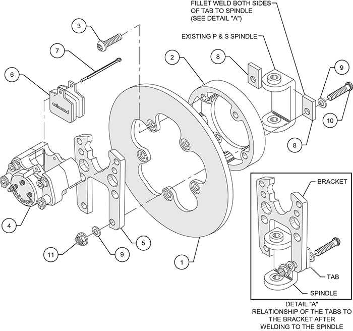 club car brake parts diagram