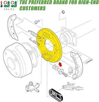 club car brake parts diagram