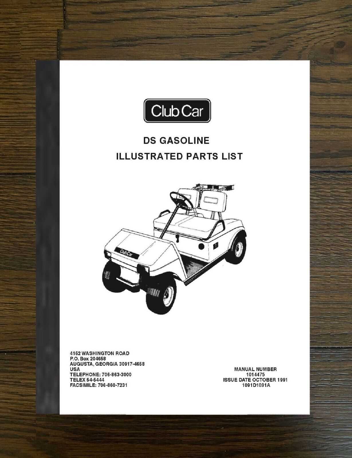 club car ds parts diagram