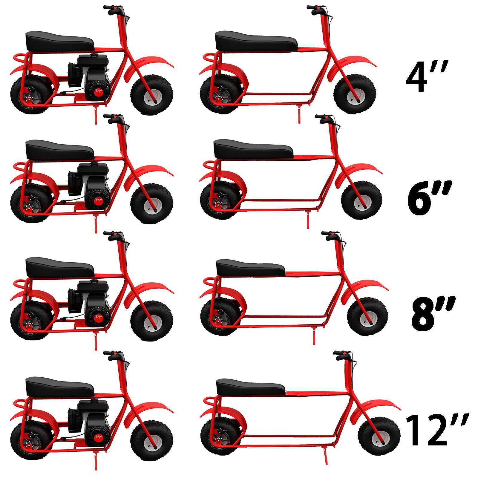 coleman mini bike parts diagram