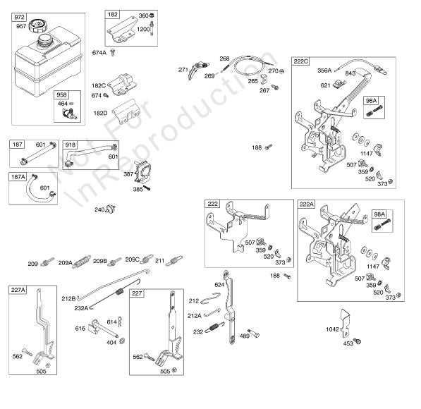 coleman powermate 6250 parts diagram