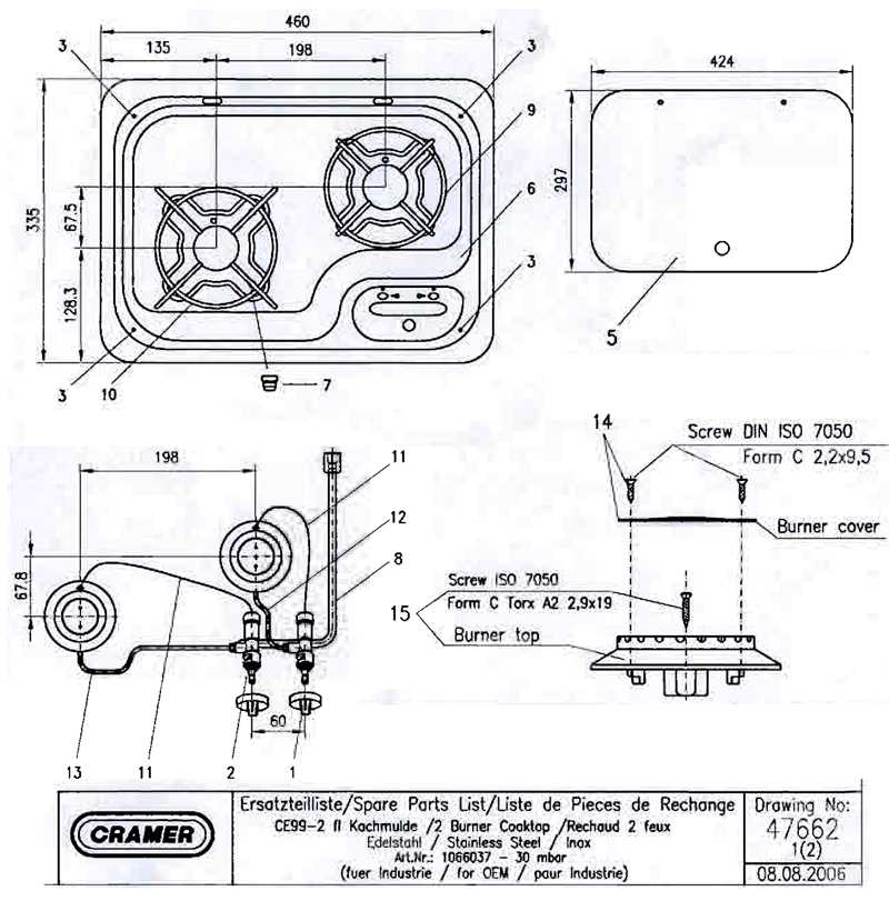 coleman stove parts diagram