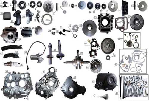 coolster 110cc atv parts diagram