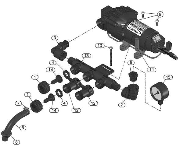 county line sprayer parts diagram