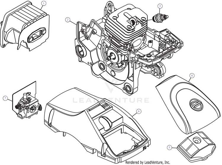 craftsman 20 inch chainsaw parts diagram