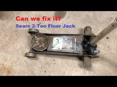 craftsman 3 ton floor jack parts diagram