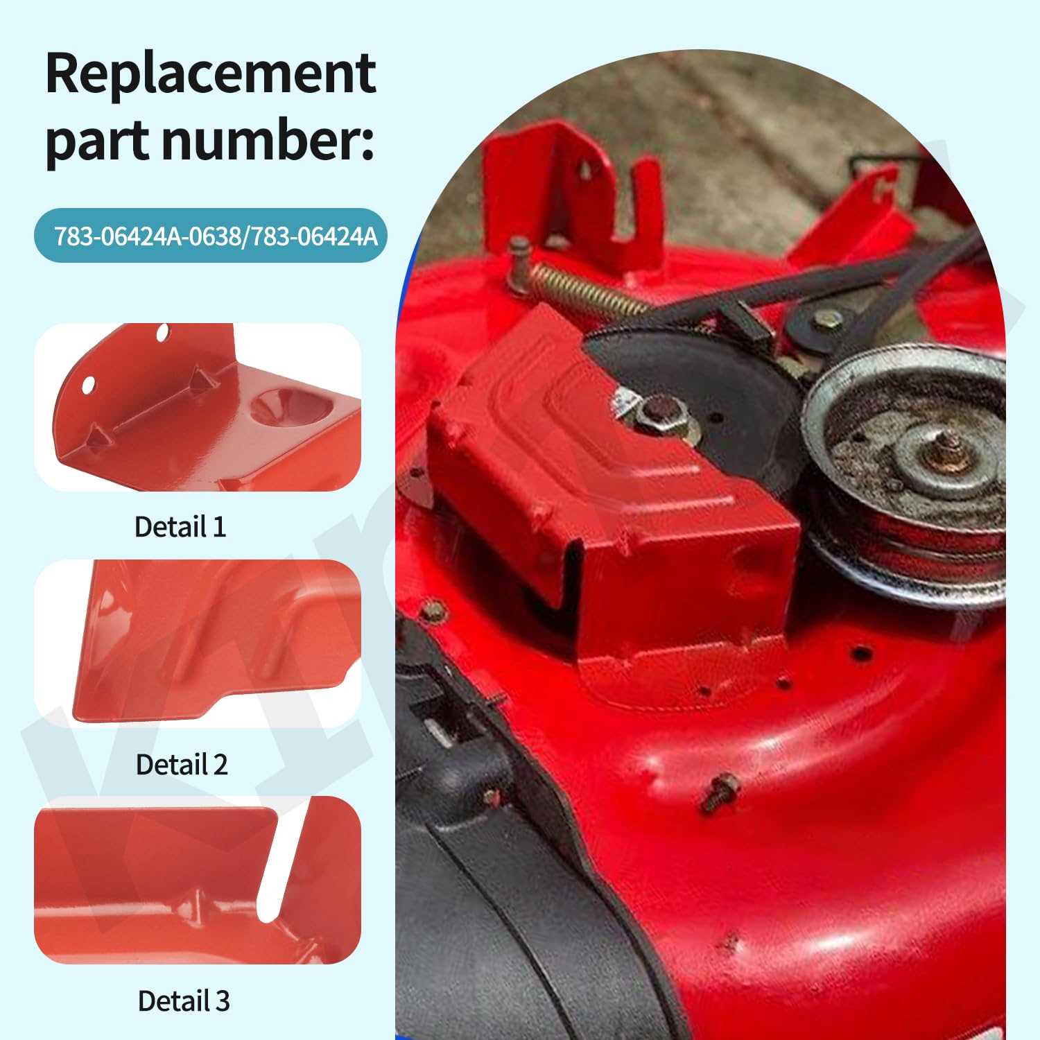 craftsman 42 inch mower deck parts diagram