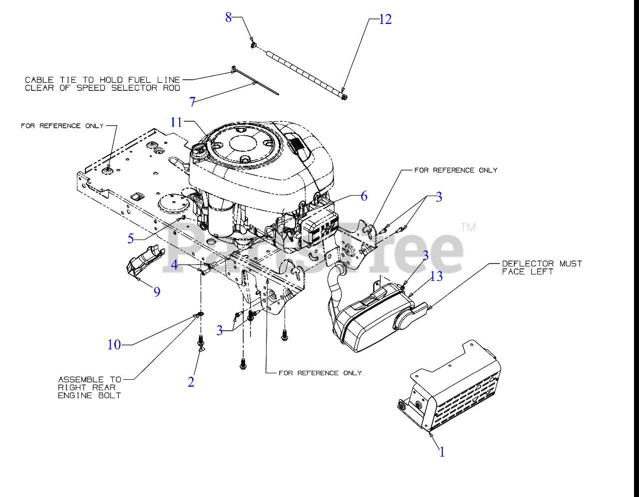 craftsman 42 riding mower parts diagram