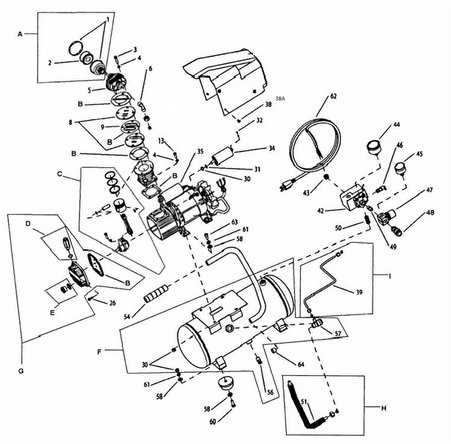 craftsman compressor parts diagram