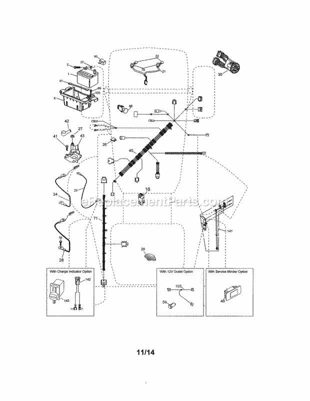 craftsman lawn tractor parts diagram