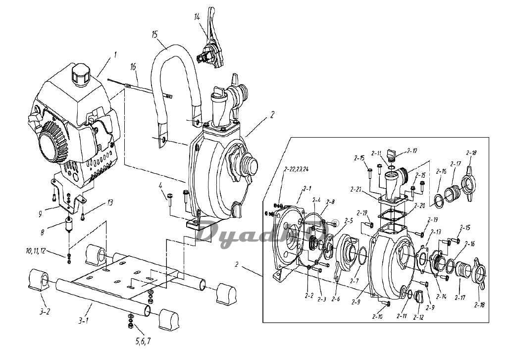 craftsman leaf blower parts diagram