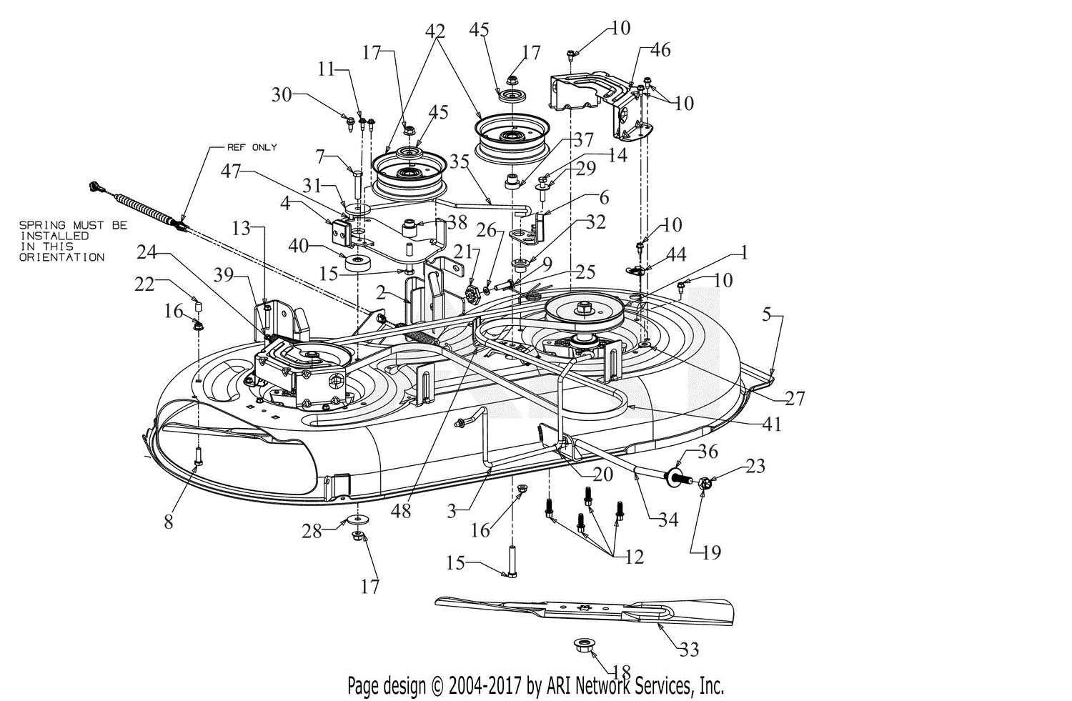 craftsman t110 parts diagram