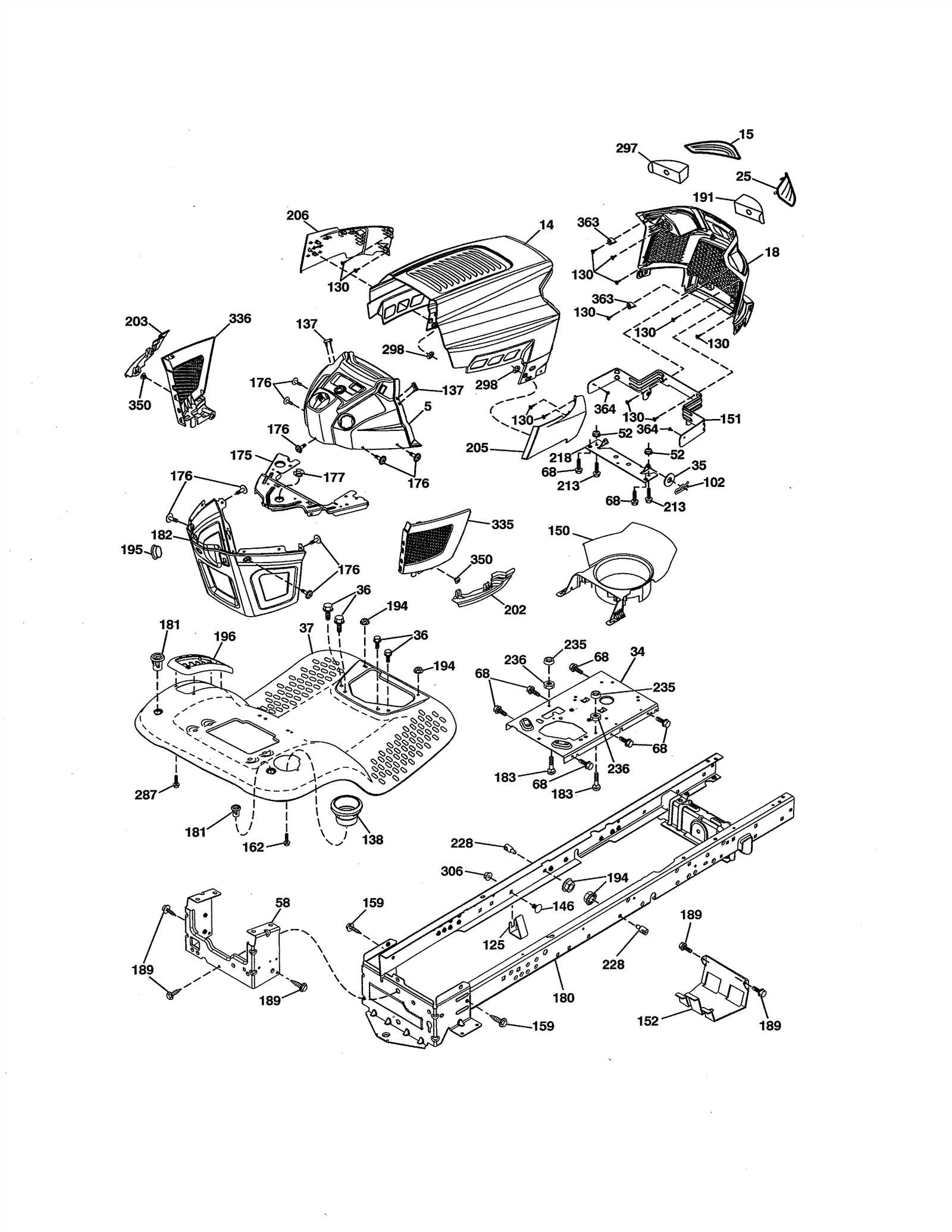 craftsman t2200 parts diagram