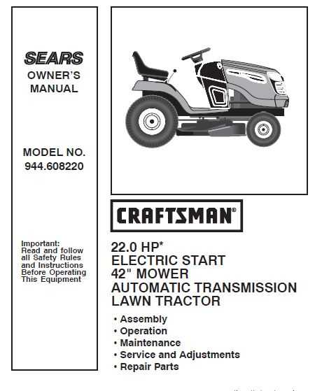 craftsman ys4500 parts diagram