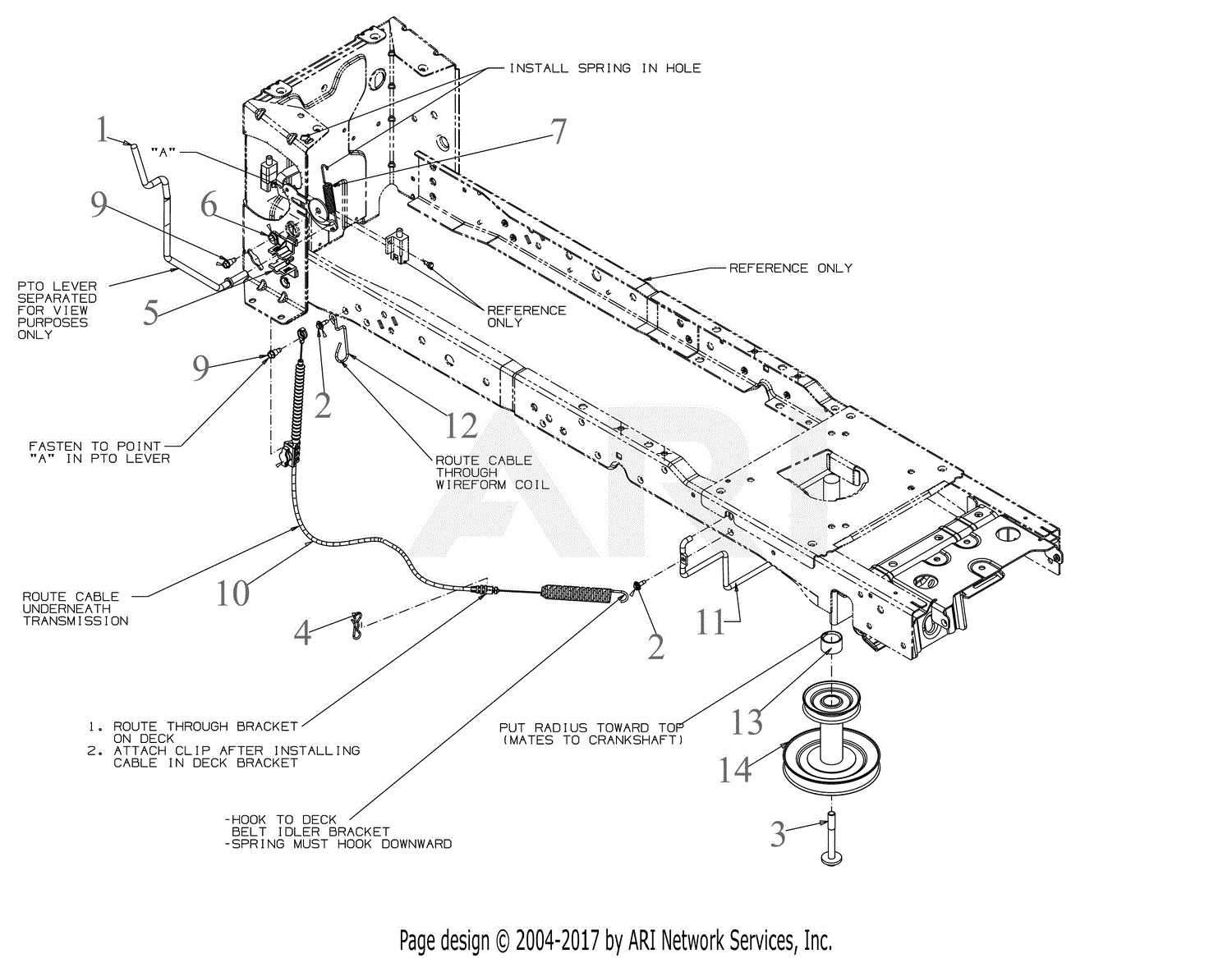 craftsman yts 3000 parts diagram