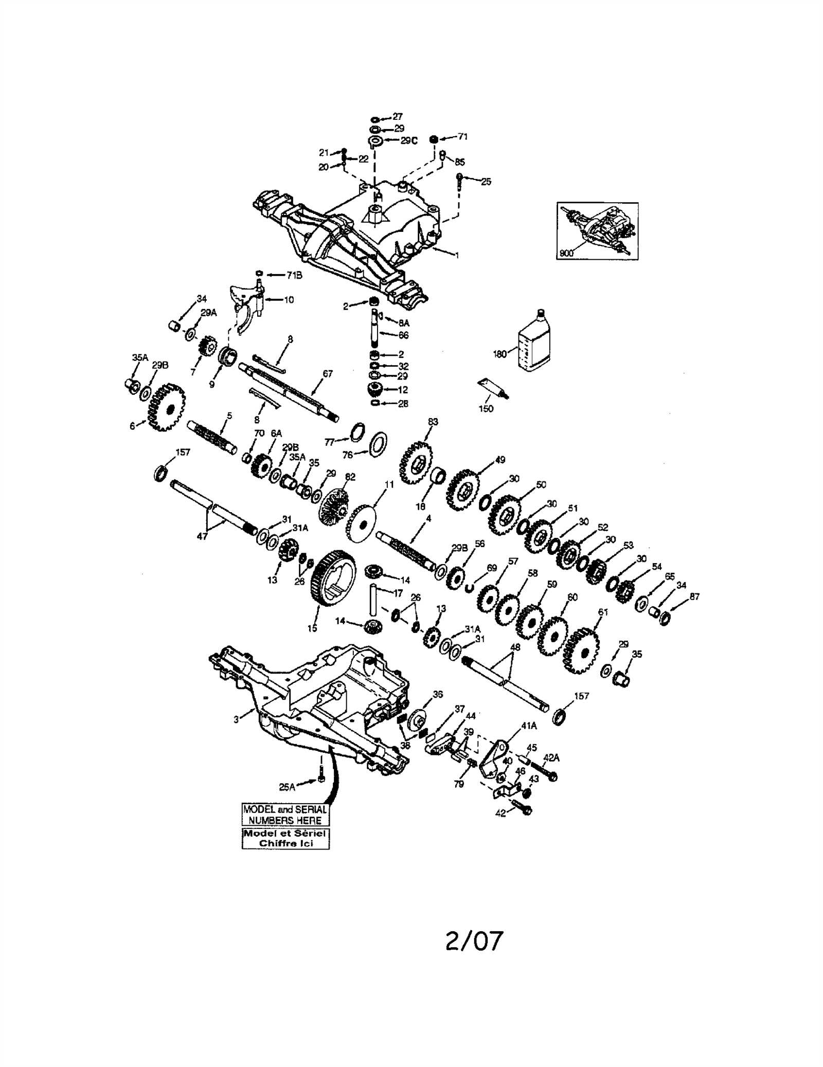 craftsman z5800 parts diagram