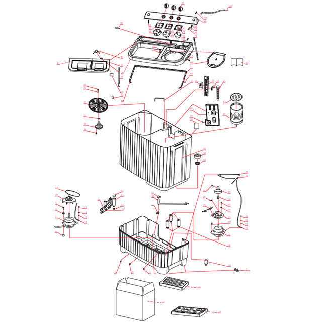 criterion washer parts diagram