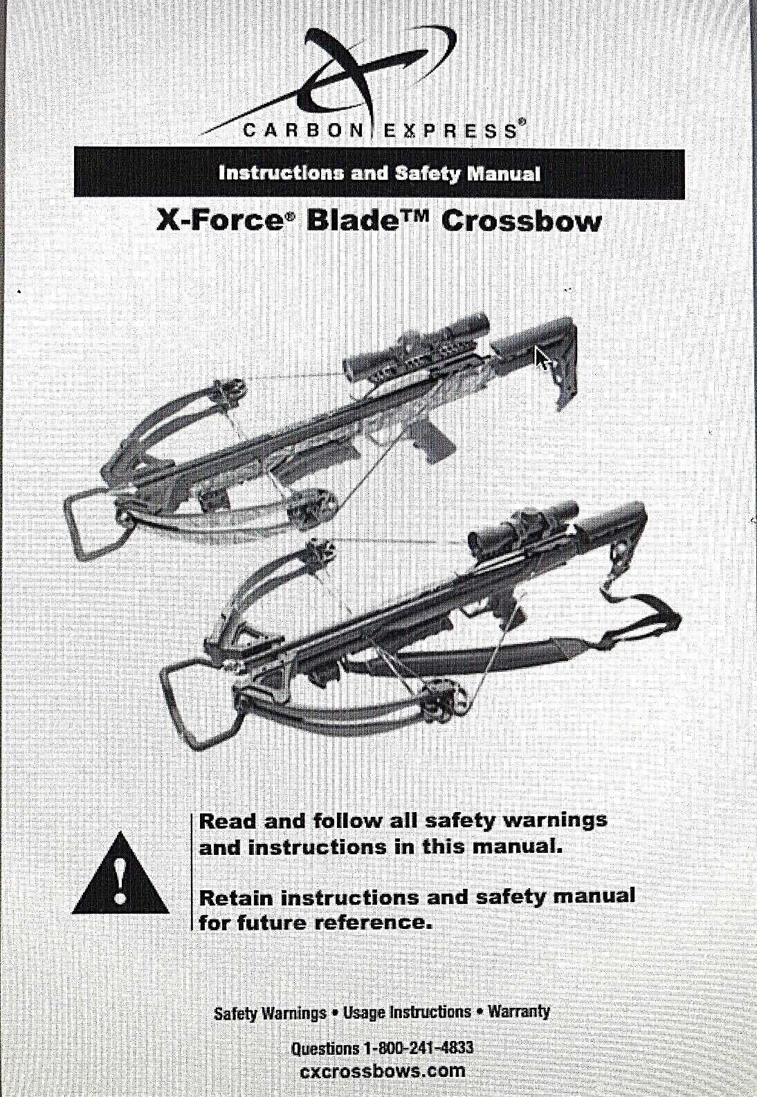 crossbow parts diagram