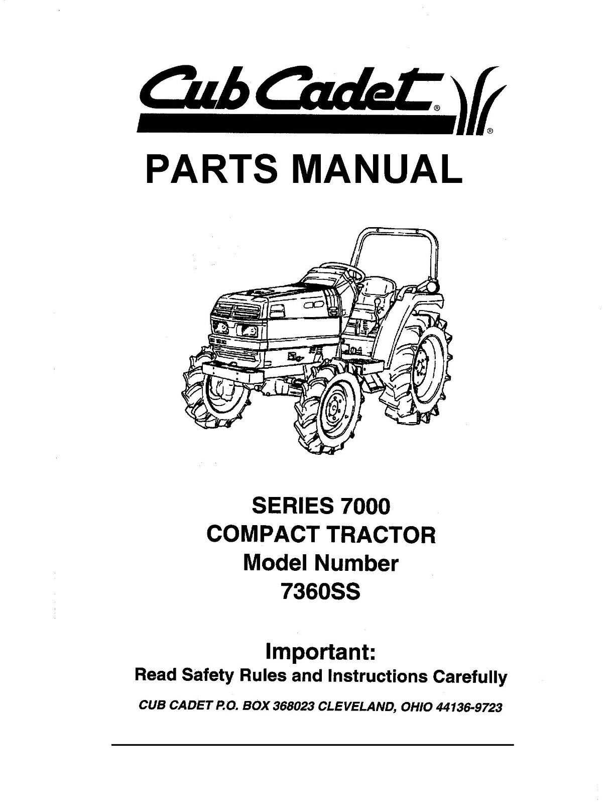 cub cadet 1525 parts diagram