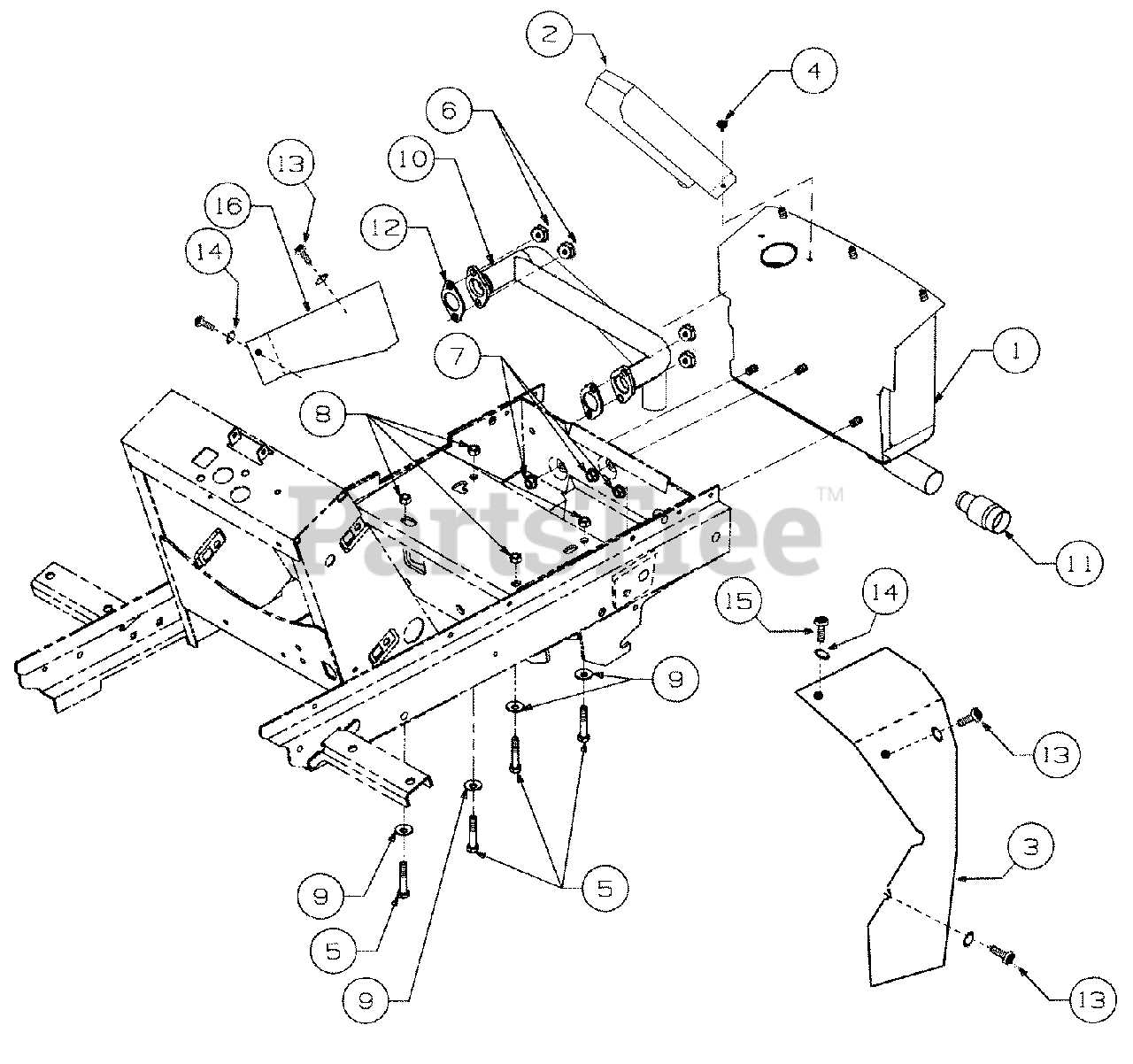 cub cadet 2185 parts diagram