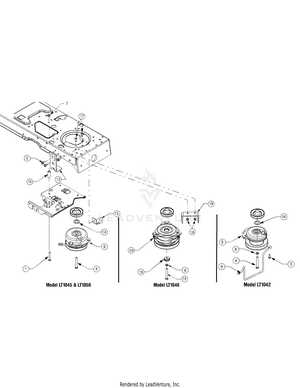 cub cadet lt1045 steering parts diagram