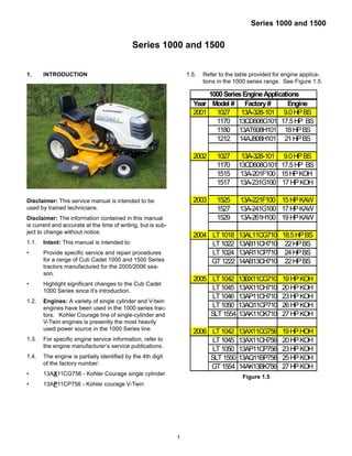 cub cadet lt1045 steering parts diagram