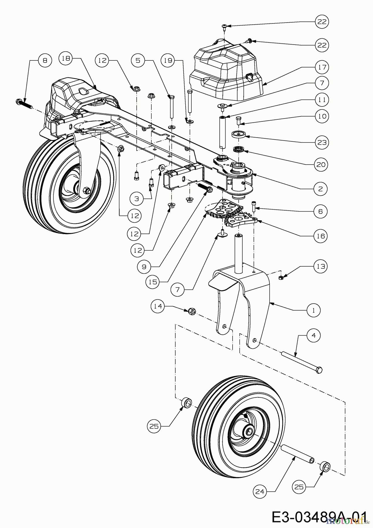 cub cadet z force 48 parts diagram