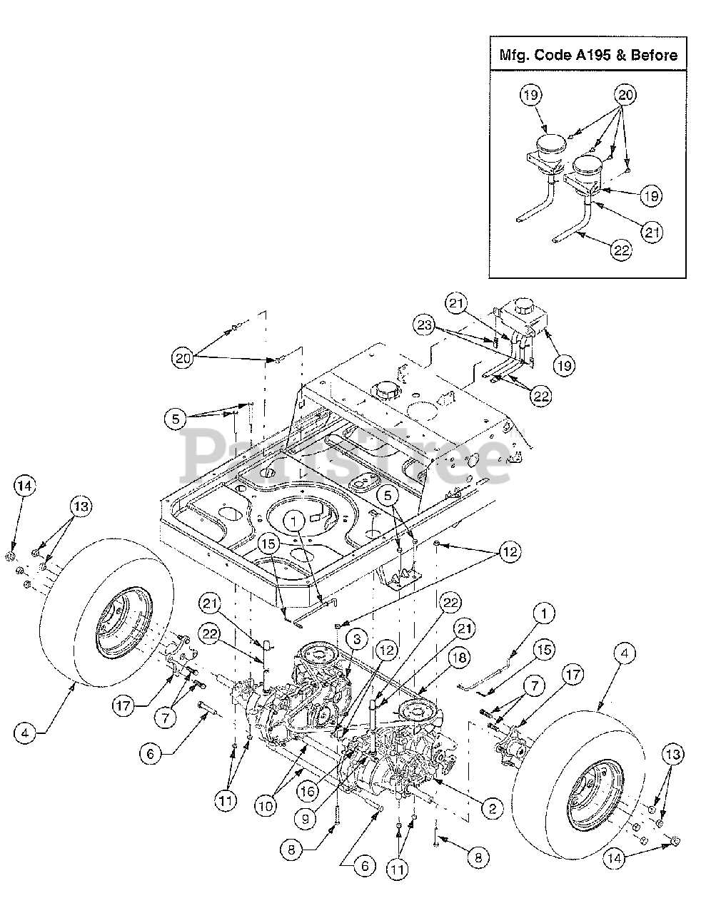 cub cadet zero turn parts diagram