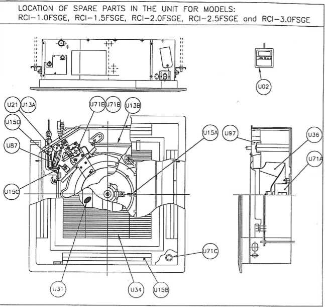 daikin parts diagram