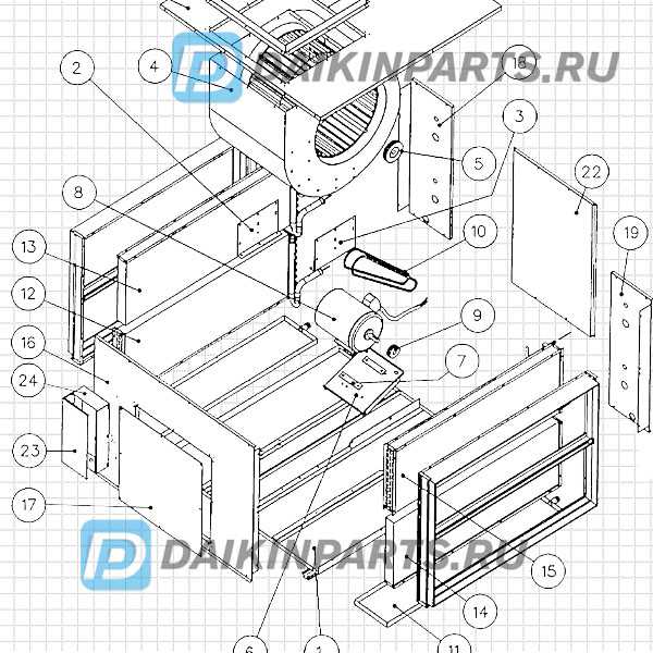 daikin parts diagram