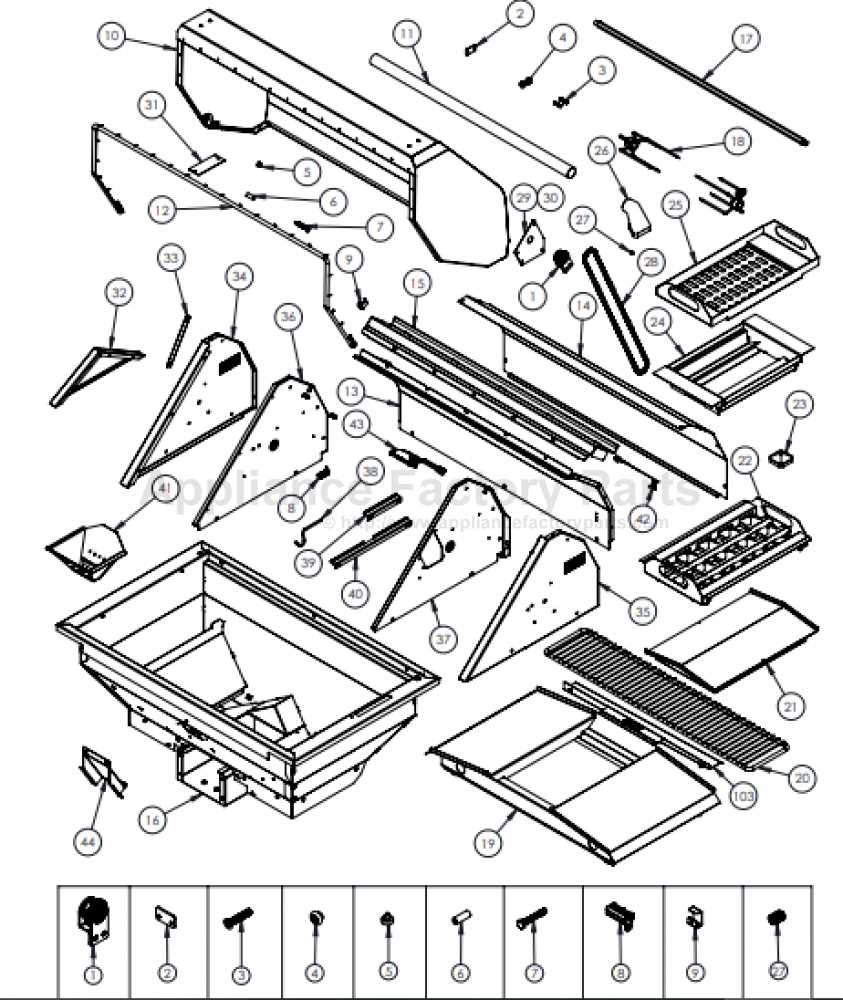 dcs grill parts diagram