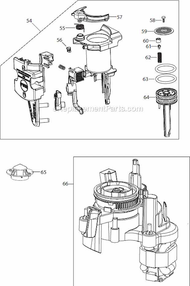 delonghi magnifica parts diagram