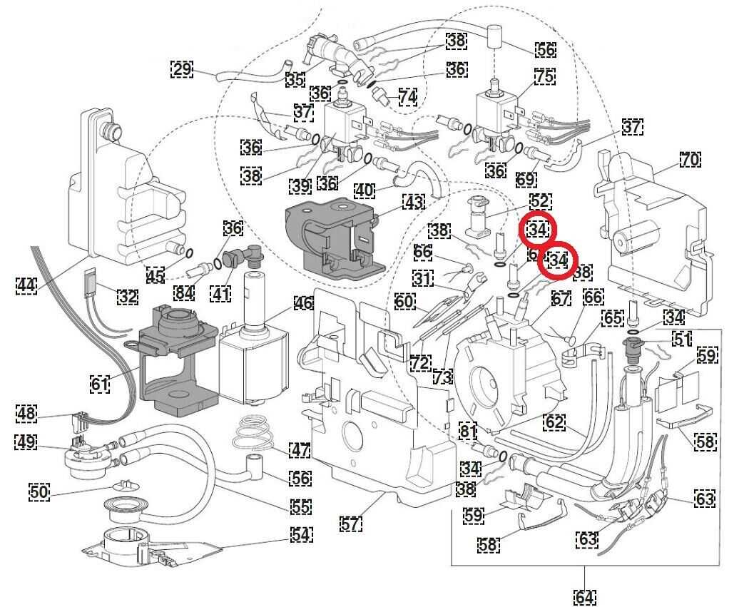 delonghi magnifica parts diagram