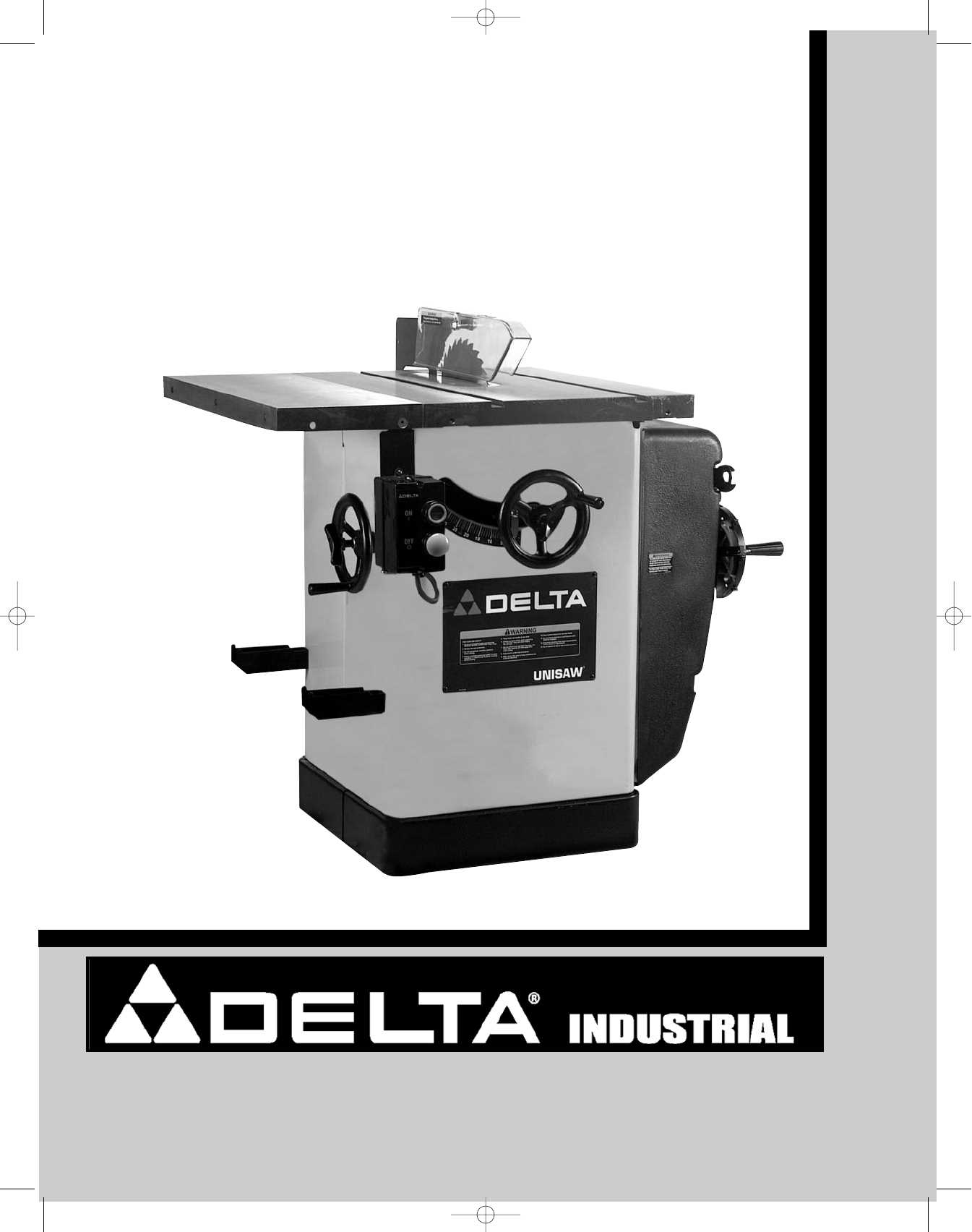 delta unisaw parts diagram