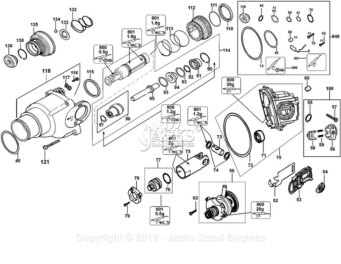 dewalt drill parts diagram