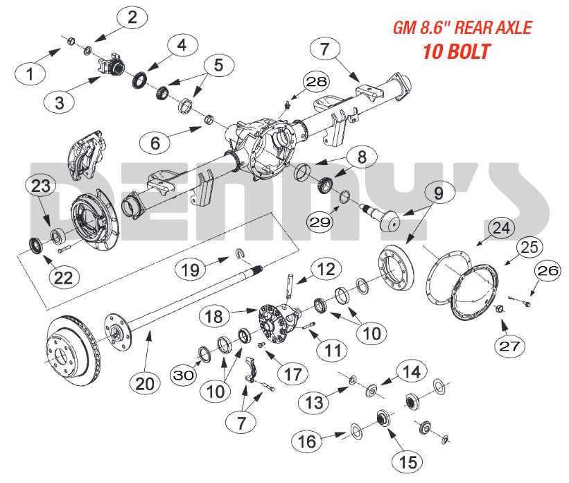 differential parts diagram