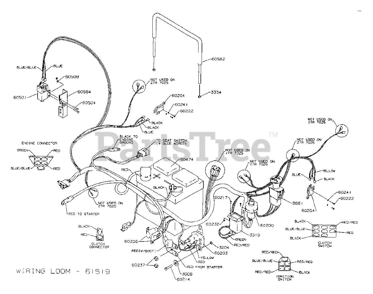 dixon ztr mower parts diagram