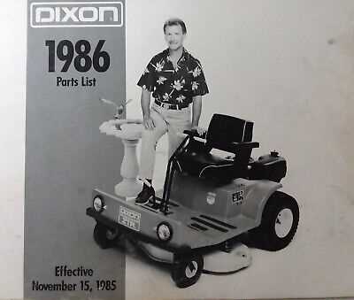 dixon ztr mower parts diagram